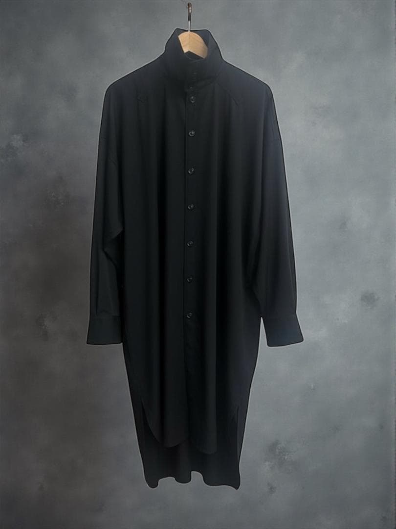ゆっちーYohji Yamamoto POURHOMMEウールギャバコート