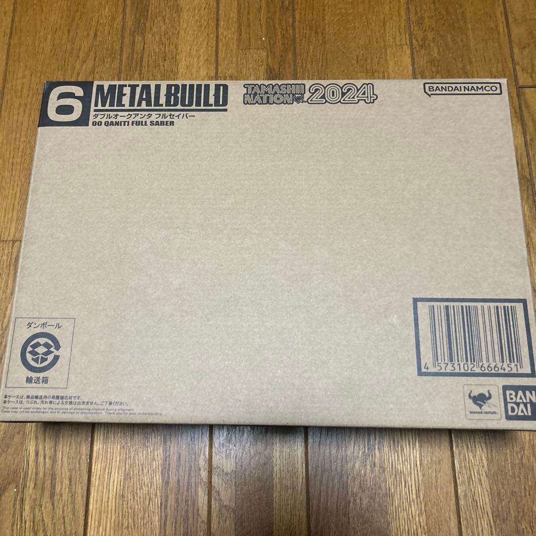 【開封品】L BUILD メタルビルド　ダブルオークアンタ フルセイバー