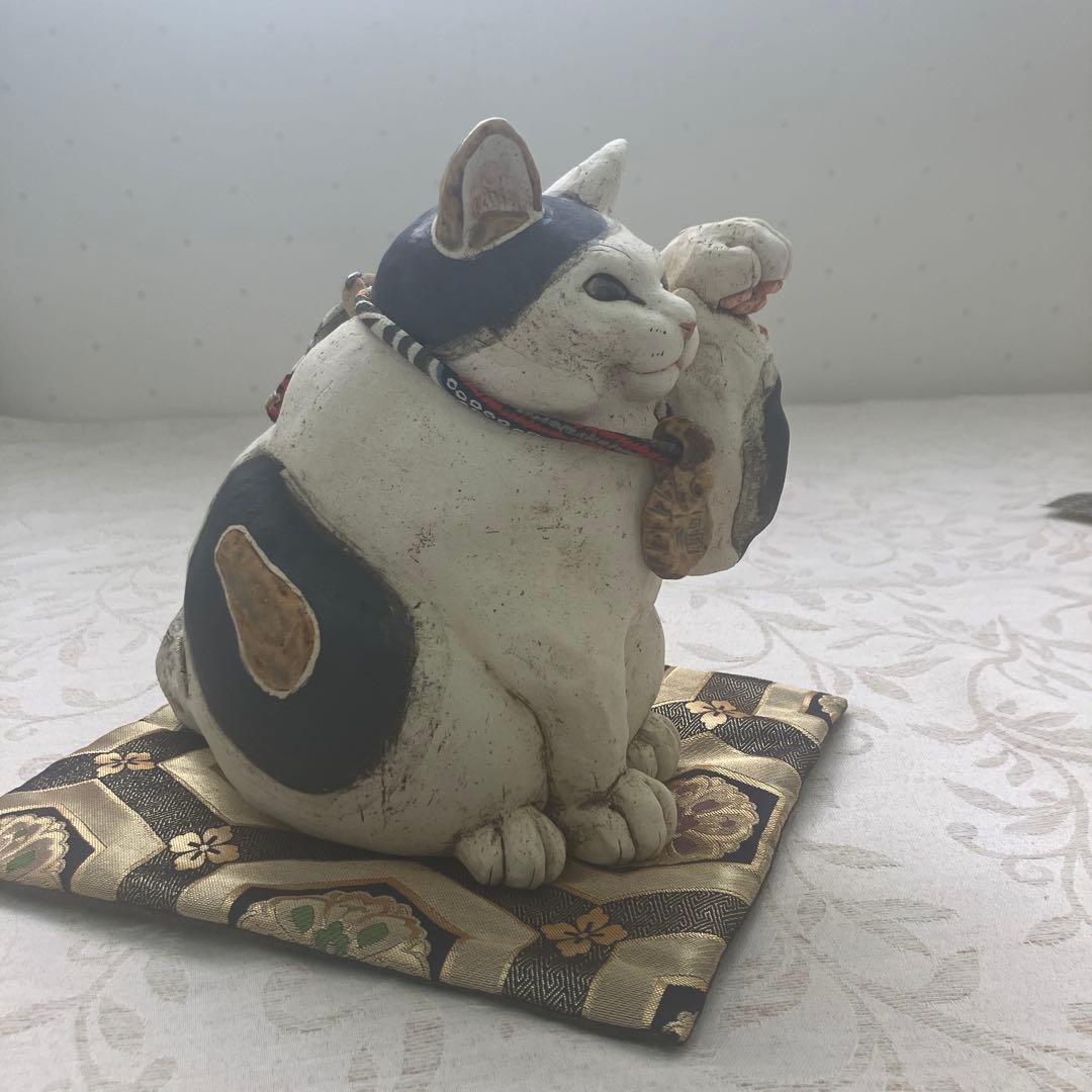 吉田一也　福猫　二匹