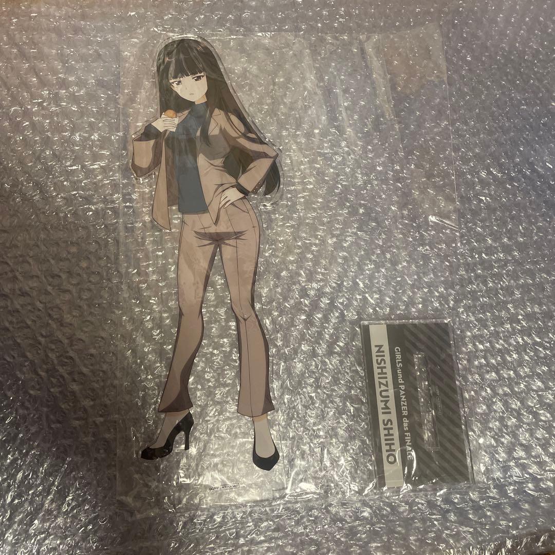ガールズ＆パンツァー 抽選会 当選品 特大アクリルフィギュア 西住しほ