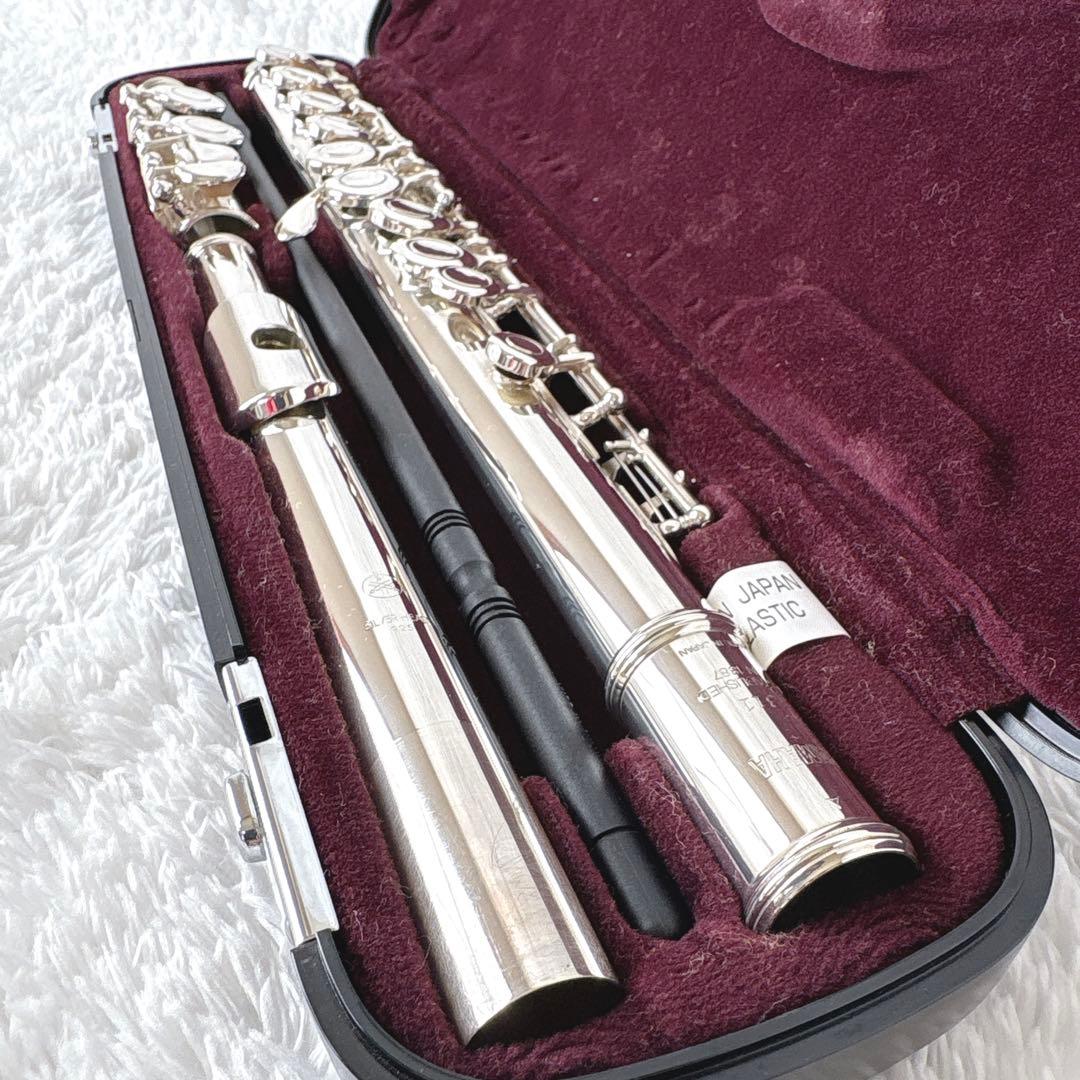 磨き済✨頭部管銀製 ヤマハフルート YFL311 後期 Eメカ付 シルバー925