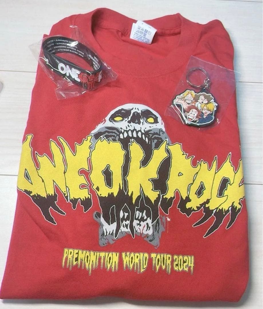 ワンオク　WORLD TOUR 2024 Tシャツ　ラババン　キーホルダー