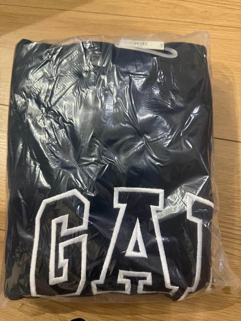 3点セットGAP ロゴ 犬 服パーカー 新品 XLサイズ ブラックグレーネイビー