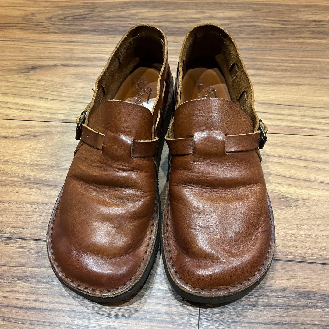 Fracap フラカップ　バケッタ　41 26.5 ブラウン　オーロラシューズ