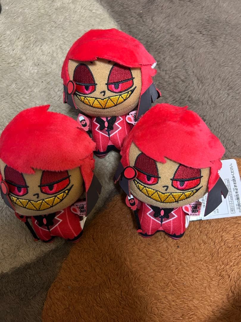 ハズビン・ホテルへようこそ ぬいぐるみ vol.1 アラスター　3体セット