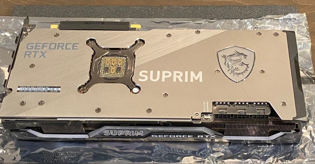 MSI RTX 3080 Ti SUPRIM X 12G マイニング歴なし