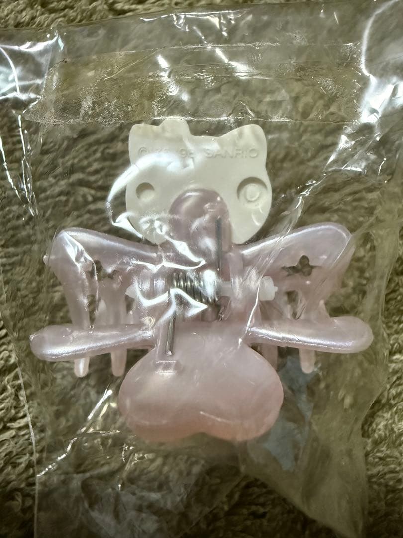 ハローキティ マイメロディ ヘアクリップ 2個セット