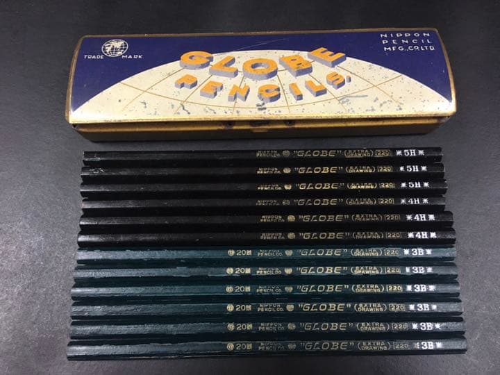 廃盤品／レトロ　GLOBE鉛筆