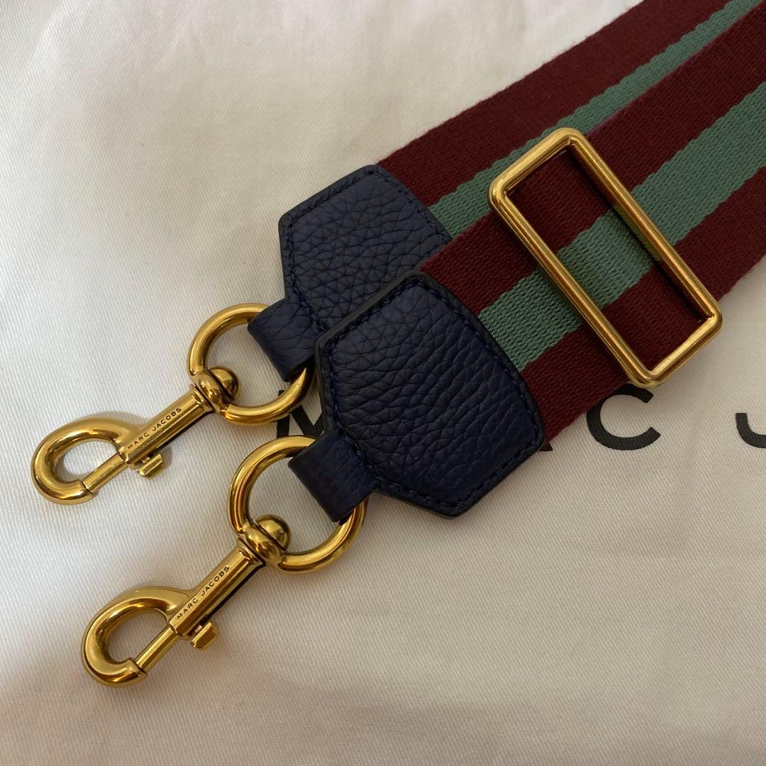 MARC JACOBS ショルダーバッグ ゴッサム レザー 2way ネイビー