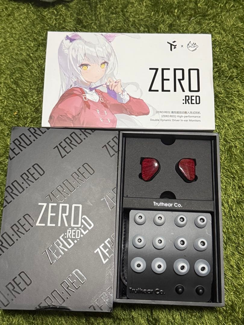 【美品】 Truthear × Crinacle ZERO RED イヤホン