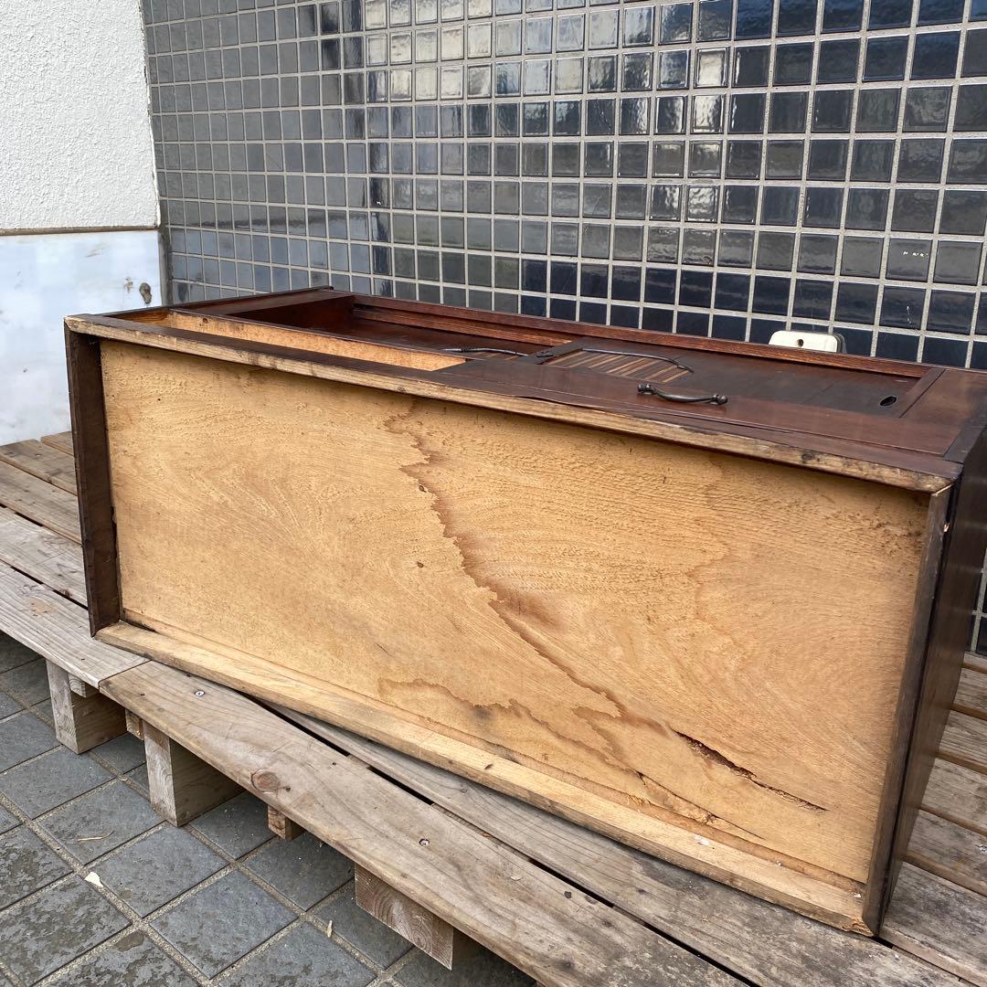 時代物 飾り棚 収納 ローチェスト 古家具 古民家 大正 骨董品 インテリア