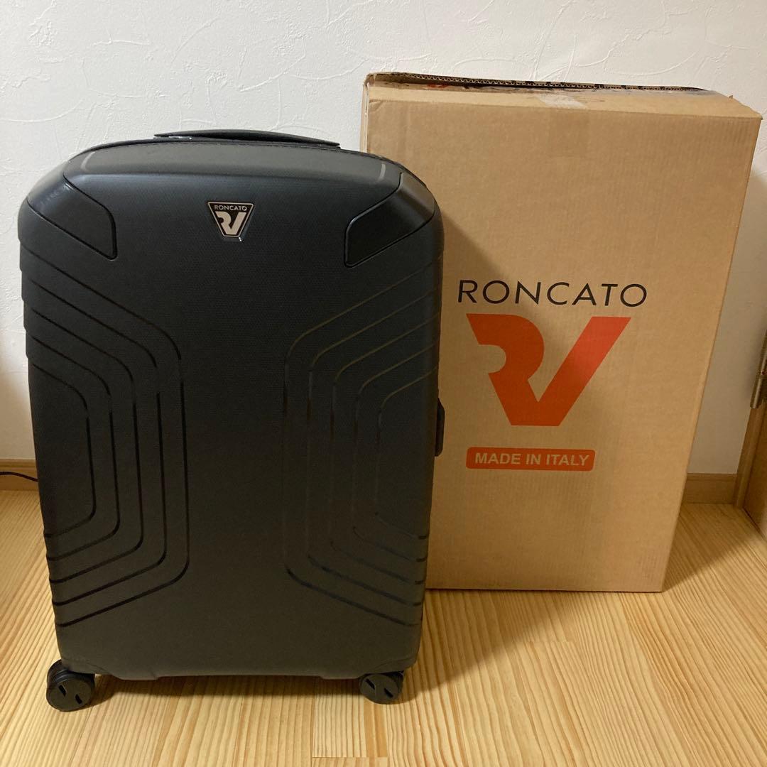 新品イタリア　キャリーケース　ロンカート　イプシロン68～74L ブラック