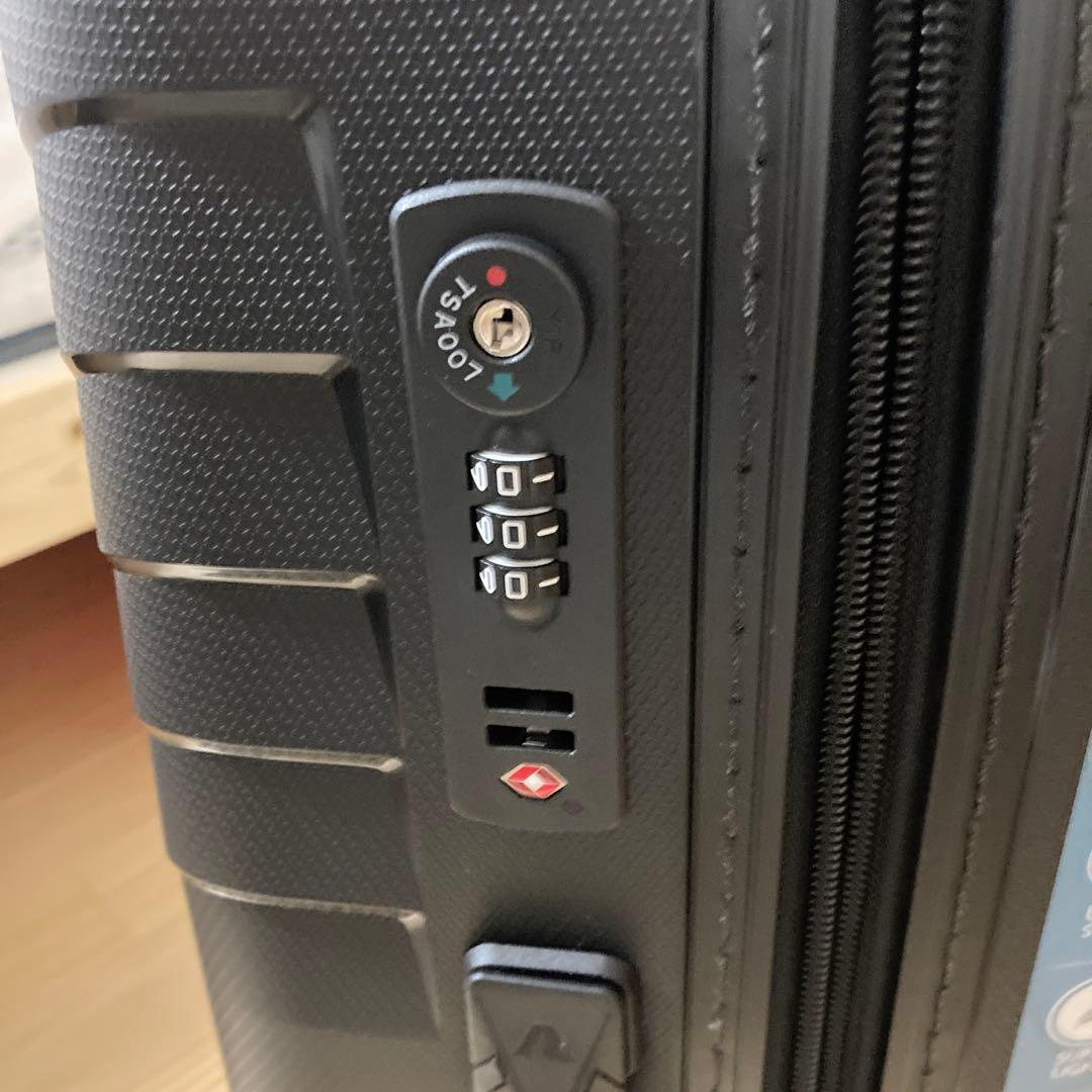 新品イタリア　キャリーケース　ロンカート　イプシロン68～74L ブラック