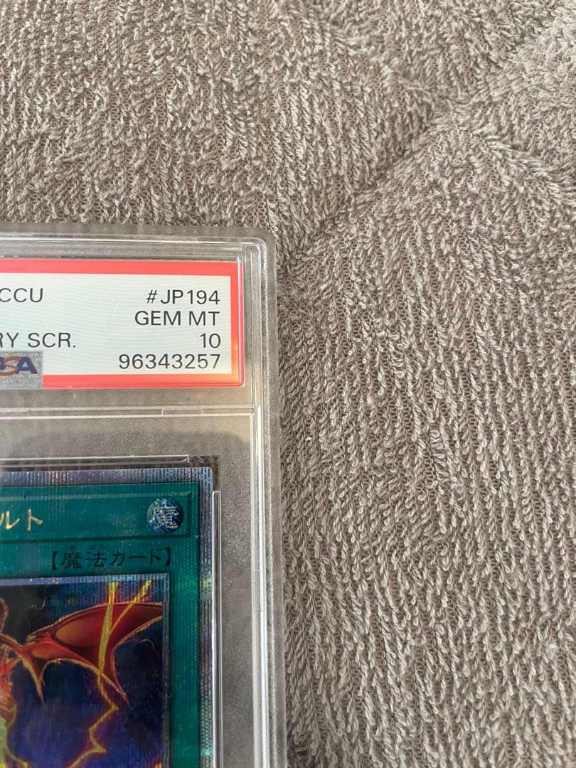 psa10 サンダー・ボルト 25th 絵違え