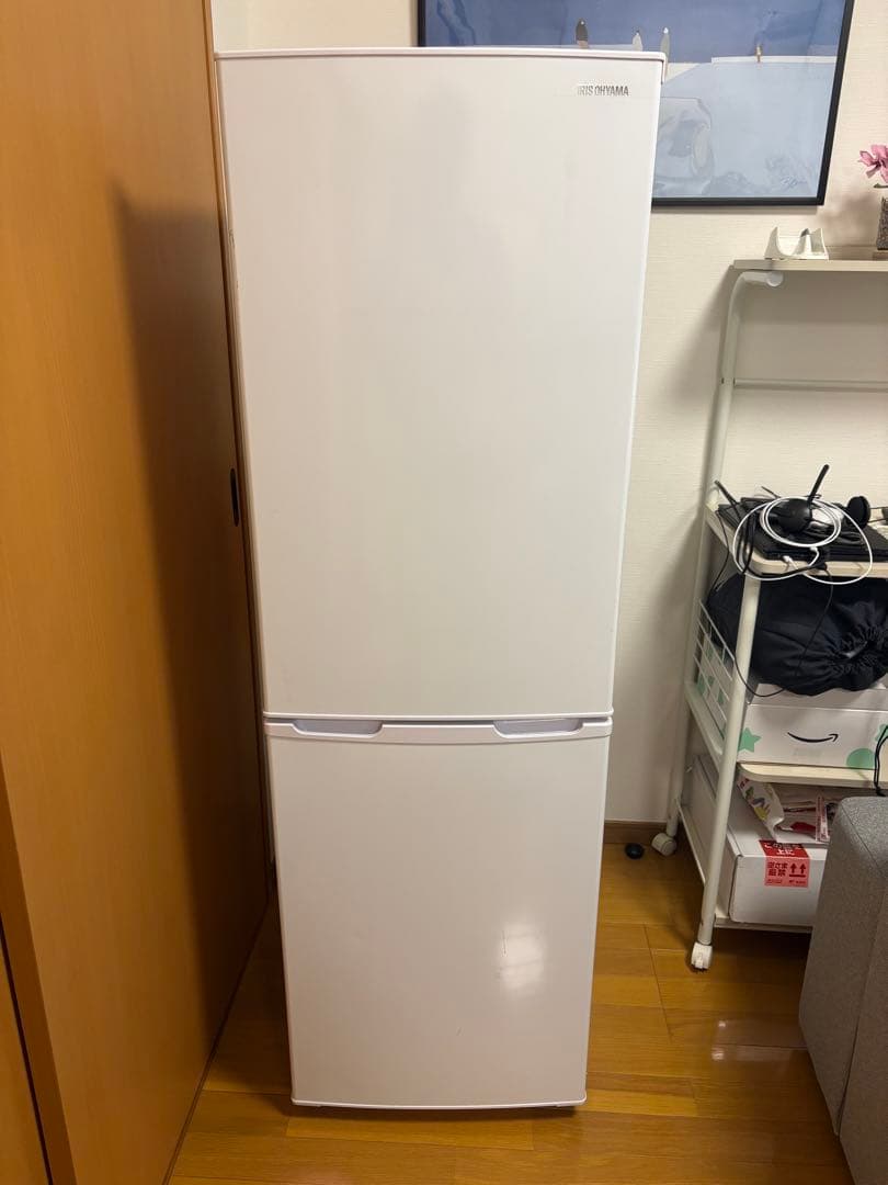 アイリスオーヤマ ノンフロン冷凍冷蔵庫 AF162-W