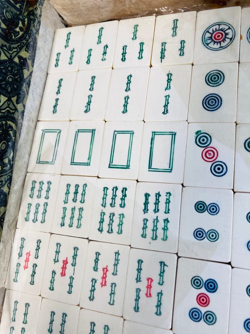 【レア】麻雀牌 箱ケース付き