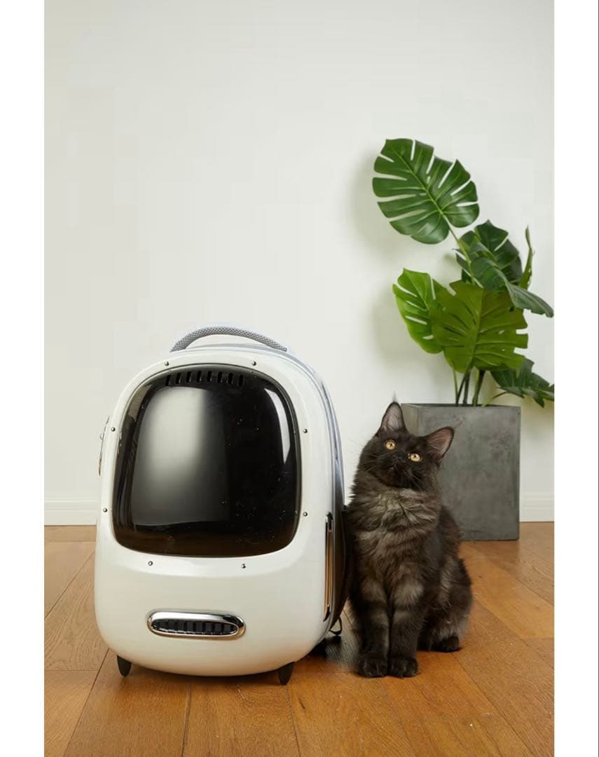 PETKIT P7704-WH ペットキャリーバッグ ホワイト