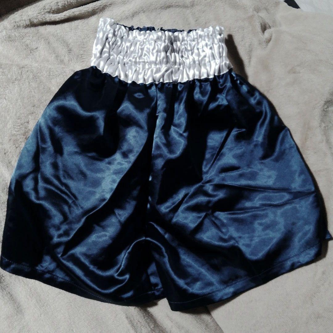 【ビンテージ品】ウイニング ボクシングトランクス F6-L ネイビー×ホワイト