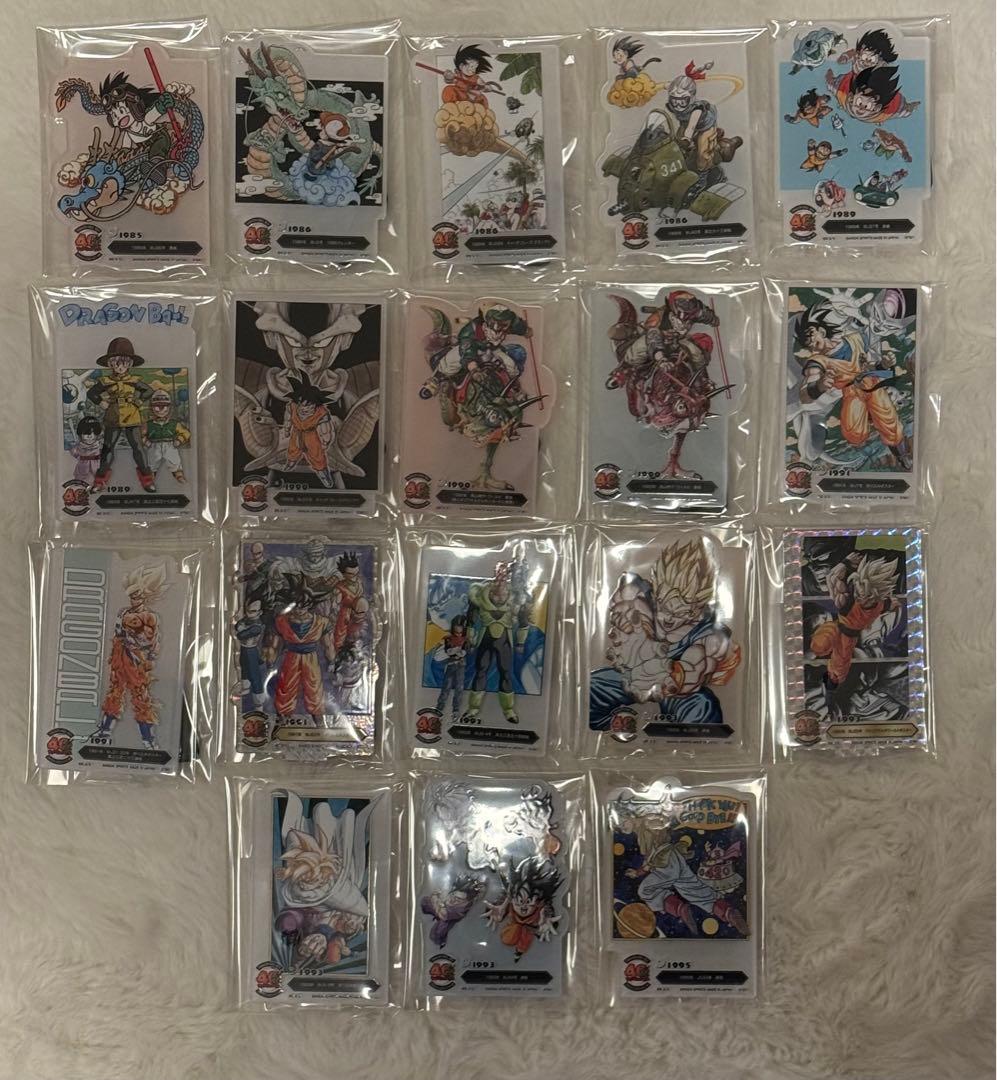 一番くじ ドラゴンボール 40周年 其之二 F賞 アクレクト まとめ売り 18種