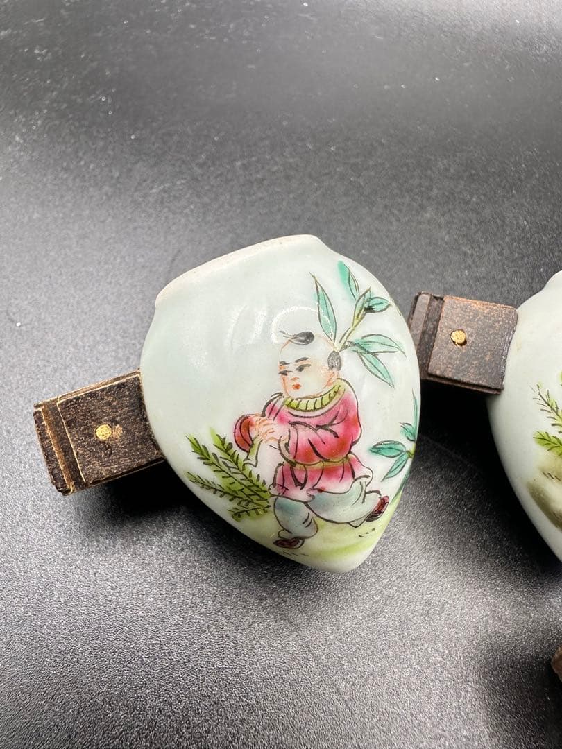 鸟食罐，中国，古玩，骨董，清時代，置物