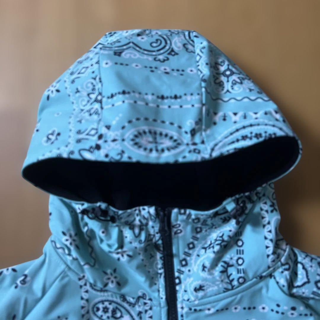 【未使用】FCRB VENTILATION HOODIE ペイズリー柄　XL