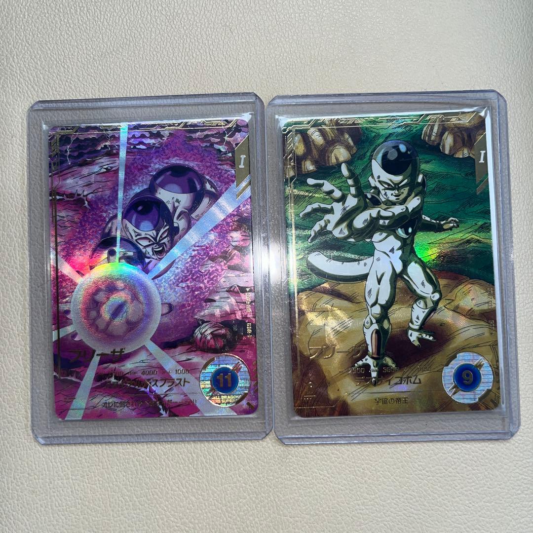 フリーザ　パラレル　2弾　3弾　ダイバーズ　gdr 3枚セット