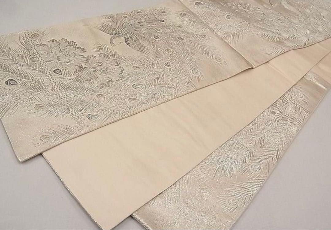 振袖フルセット6点M〜Lサイズ振袖 蝶と花の刺繍　正絹　送料込み