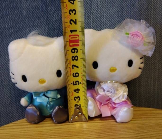 希少☆ ハローキティ& ダニエル ウエディング ぬいぐるみ マスコット セット