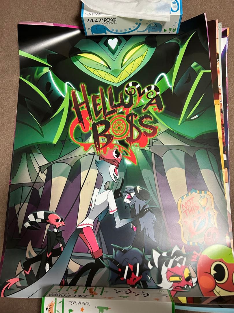 ヘルヴァボス　シーズン1ポスターセット