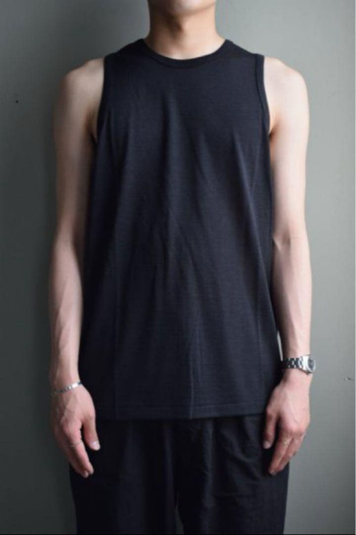 COMOLI (コモリ) サマーウール タンクトップ size2