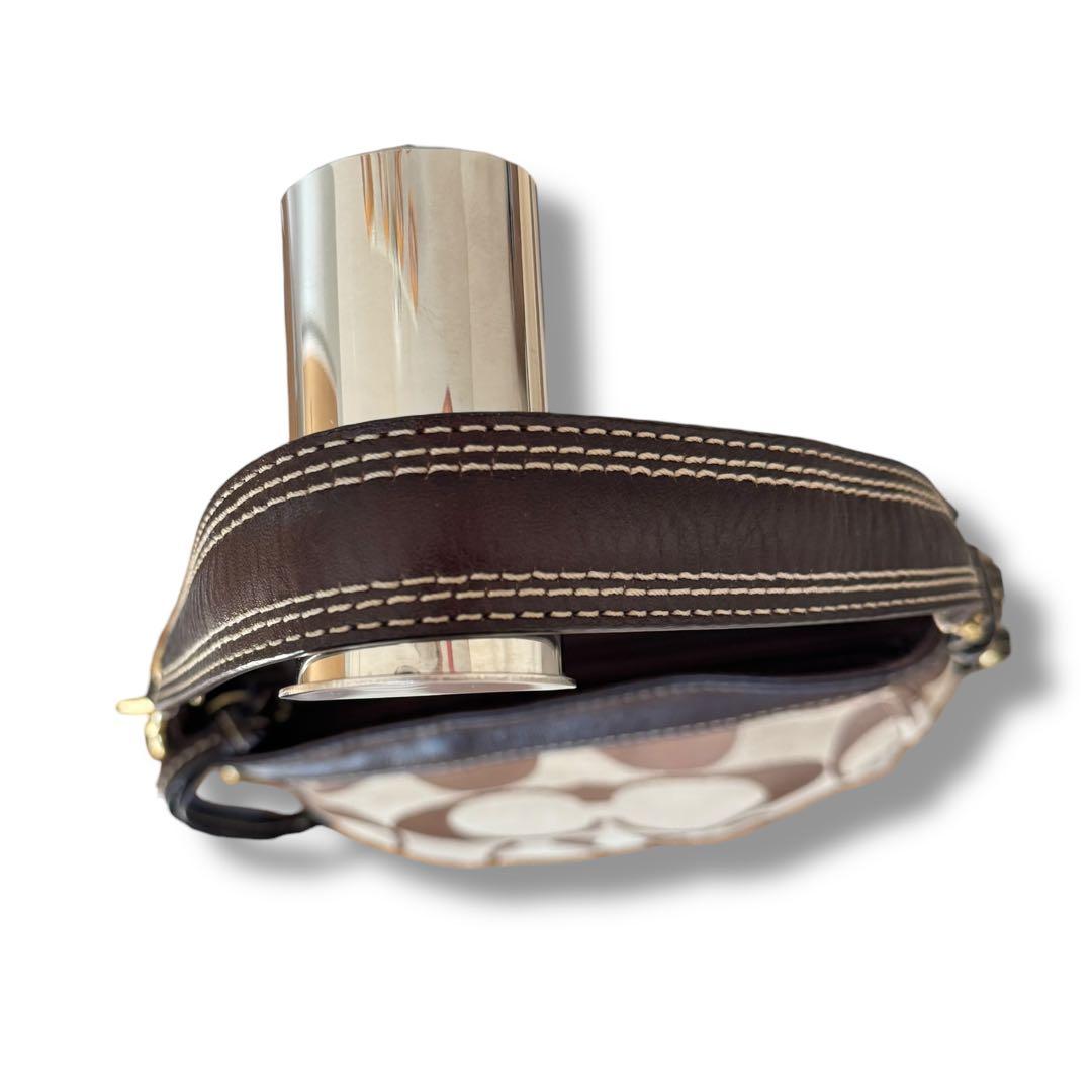 COACH コーチ シグネチャー ワンショルダーバッグ 黒 ブラック