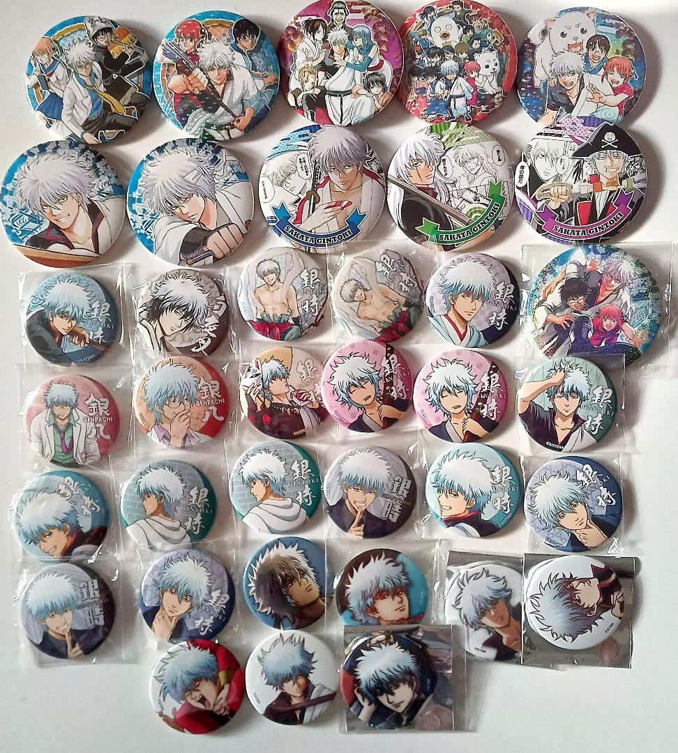 銀魂　コレクション缶バッジ　HEROES ジャンプ展　キャラバッジ　坂田銀時