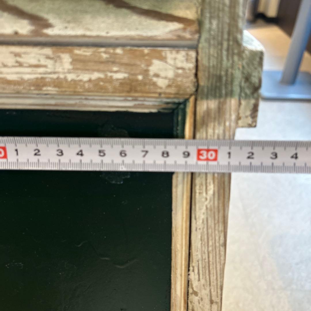 木製シャビーシック黒板　黒板　看板　アンティーク調　店舗用品　業務用