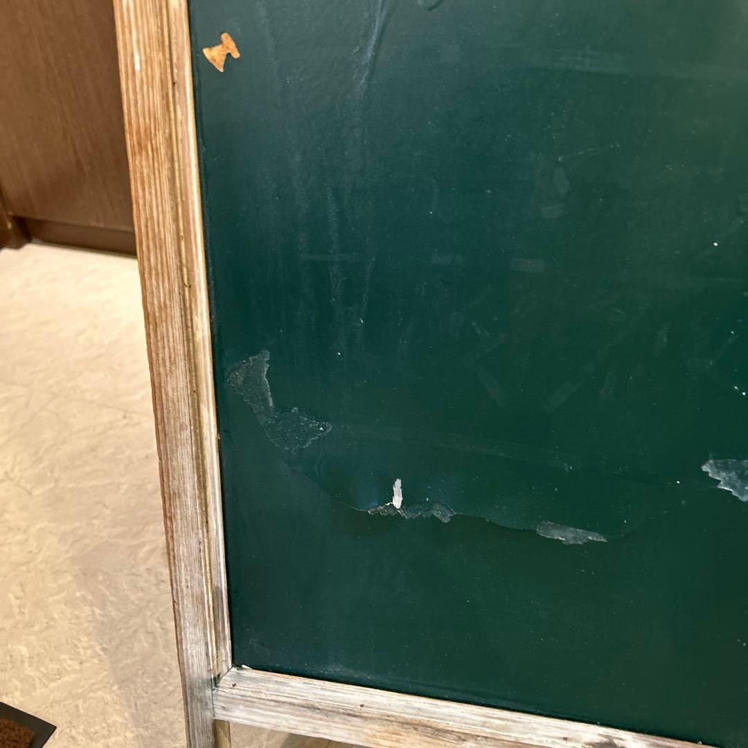 木製シャビーシック黒板　黒板　看板　アンティーク調　店舗用品　業務用