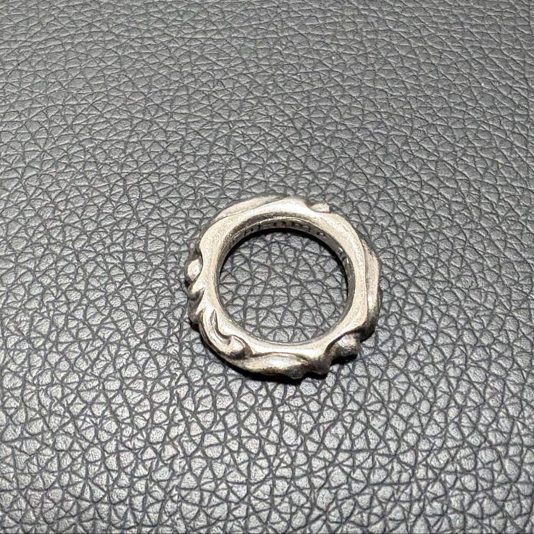 CHROME HEARTS クロムハーツ スクロールバンド リング　11号