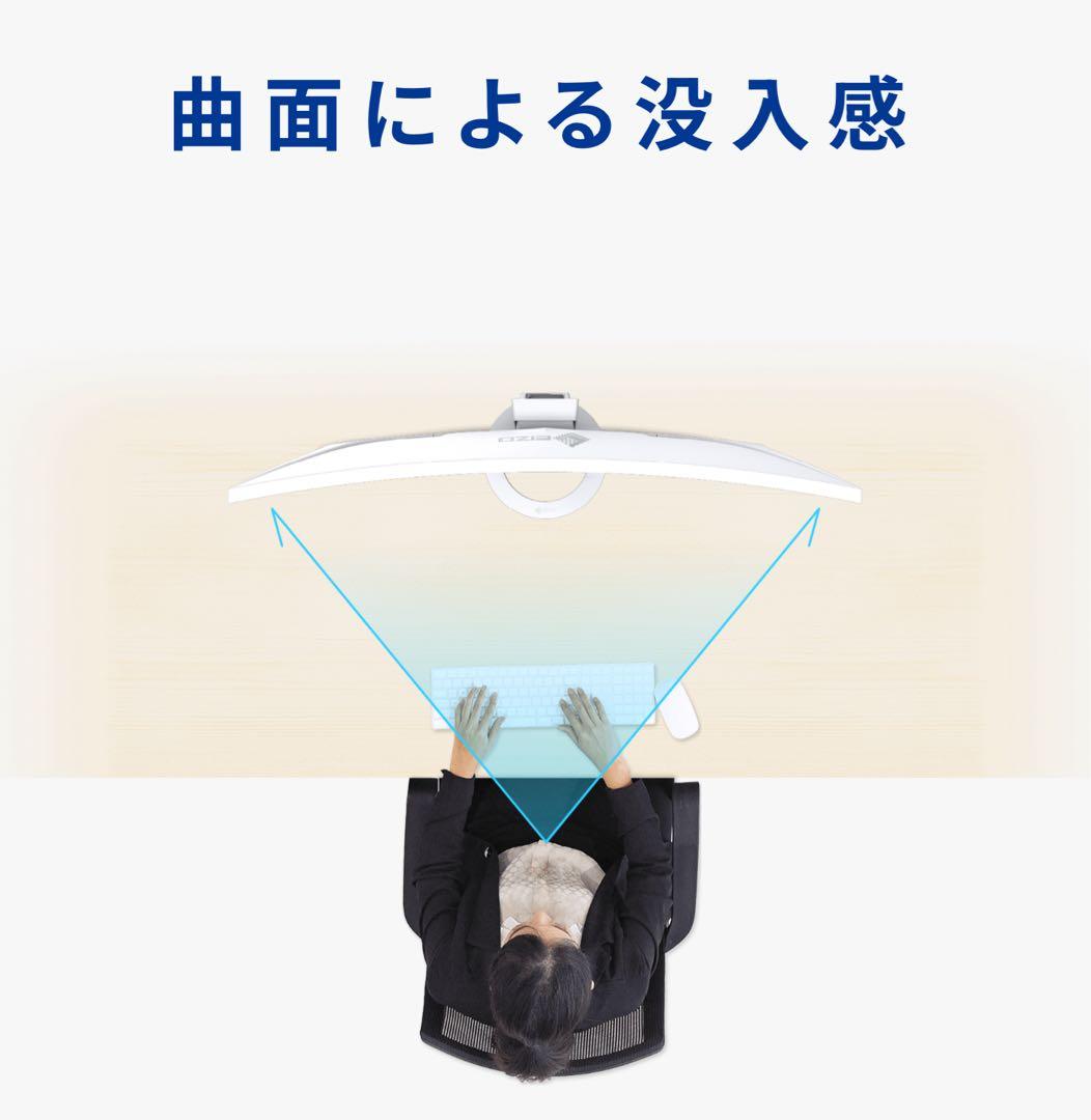 EIZO FlexScan EV3895 ウルトラワイド曲面モニター