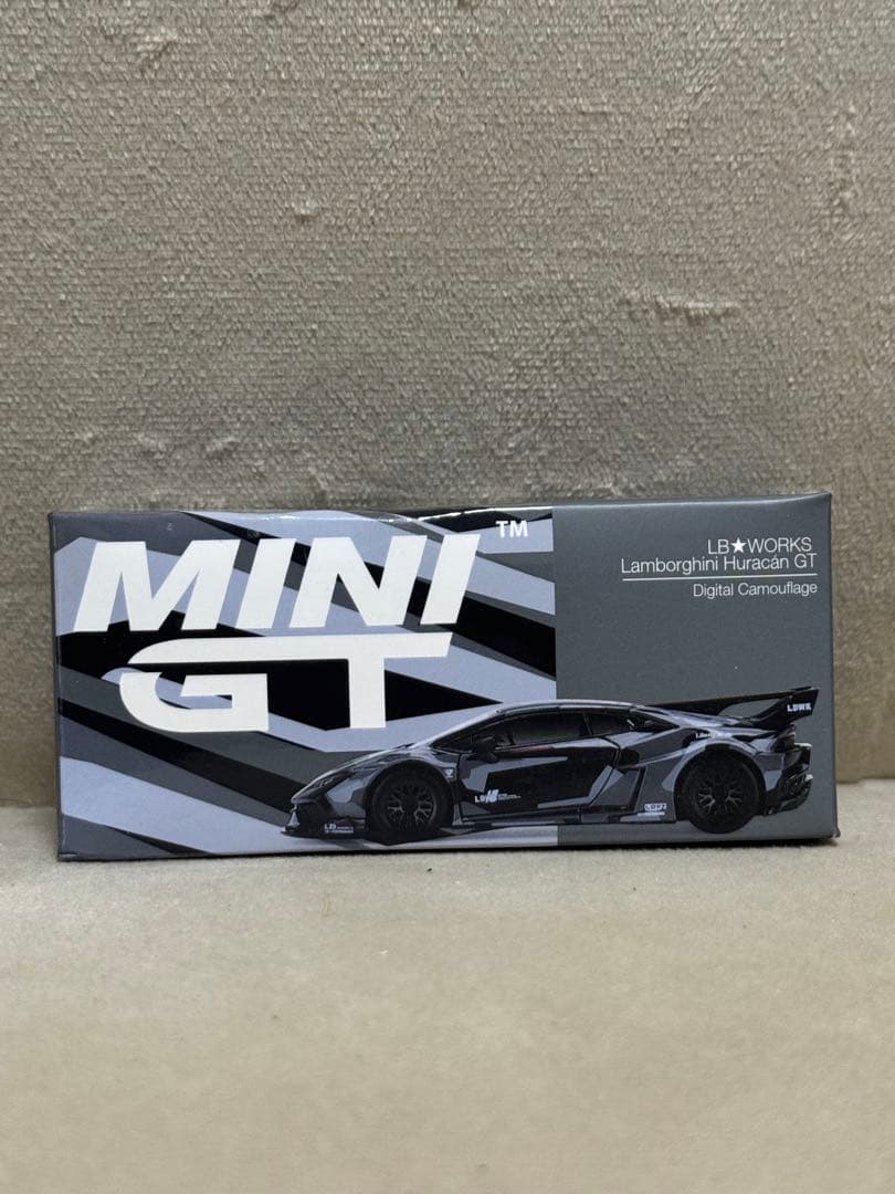 MiNiGT LBWORKS ランボルギーニウラカン　デジタルカモフラージュ