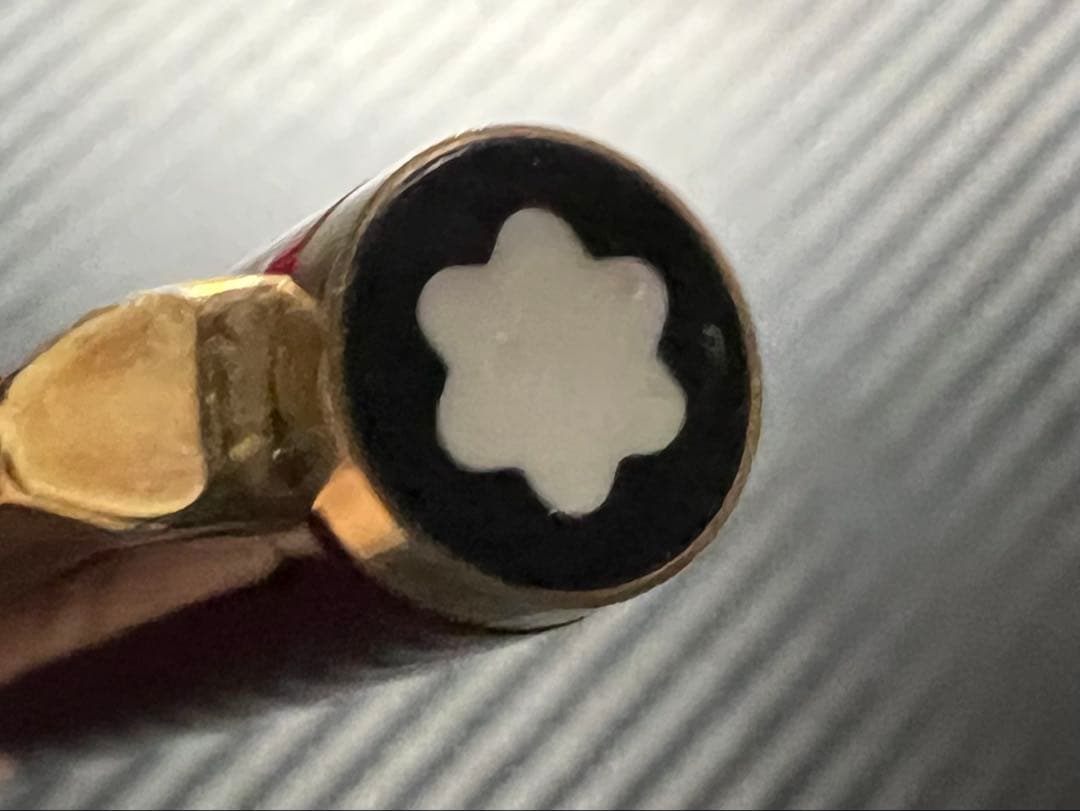 極美品 アタッチメント付き モンブラン No.380 ボルドー ボールペン