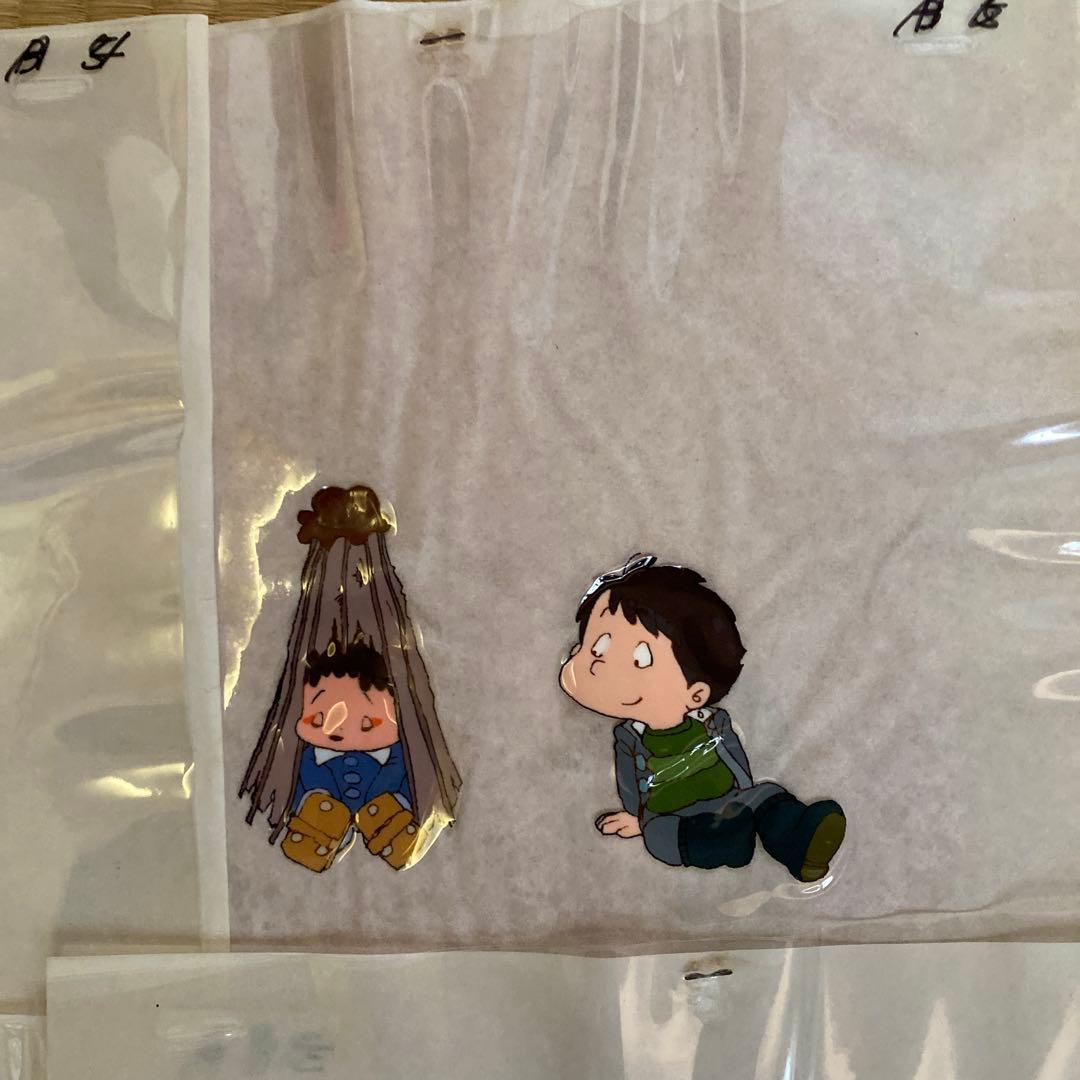 アニメセル画。手塚治虫。雨降り小僧。6枚セット。