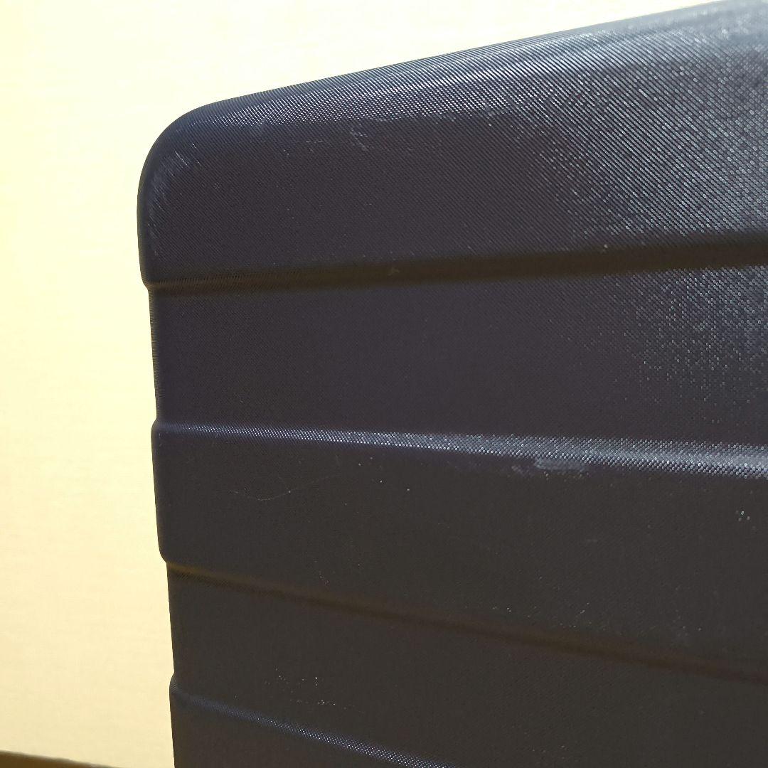 36L 無印良品 ハード キャリーケース ネイビー　機内持ち込みサイズ