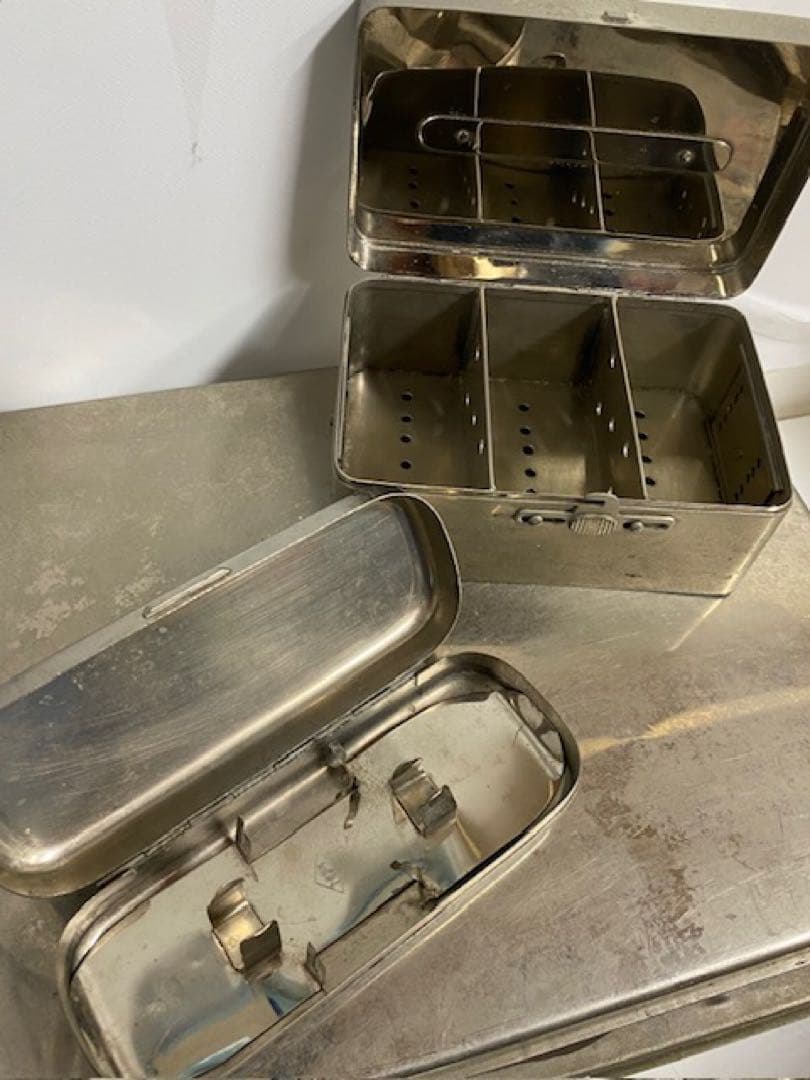 ヴィンテージ　レトロ　医療器具　ケース　大量　まとめて　25オ214