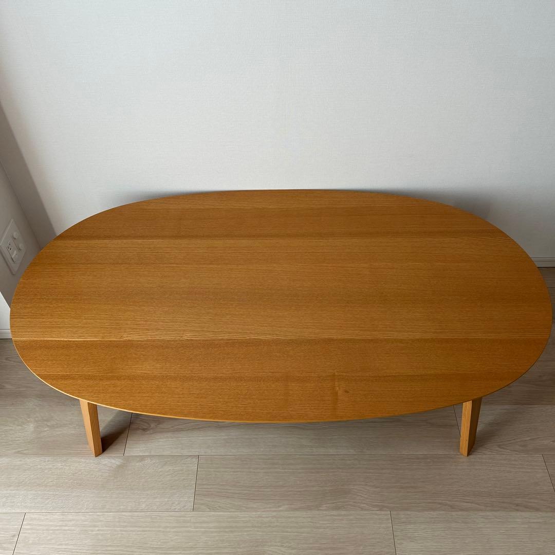 無印良品　楕円こたつ　大　ナチュラル　 MJ-KDF 1340B/N