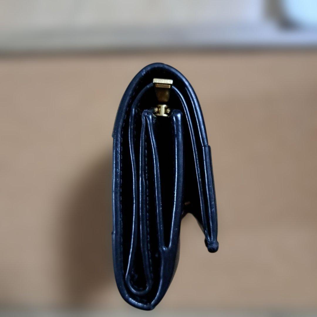 ボッテガヴェネタ カセット 三つ折り財布 ブラック