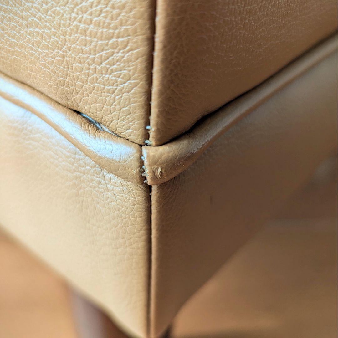 カリモク60 オットマン キャメル