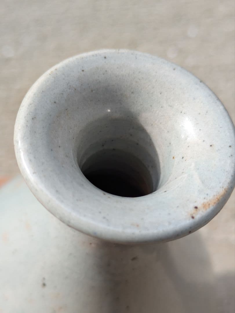 李朝　徳利　白磁　酒器　骨董　朝鮮美術　（粉引、堅手、初期伊万里）