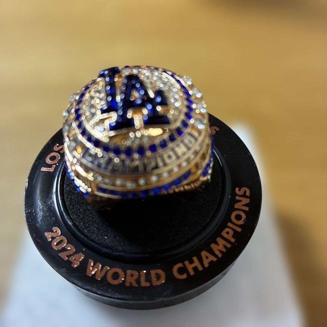 2024年ワールドチャンピオン記念リング 2025年8／6限定配布 大谷翔平