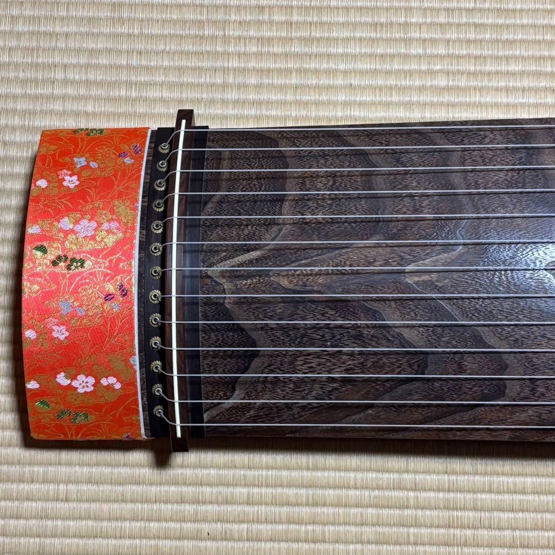 美品　お琴　13弦　福岡あこや