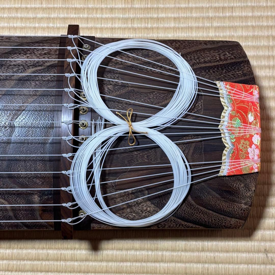 美品　お琴　13弦　福岡あこや