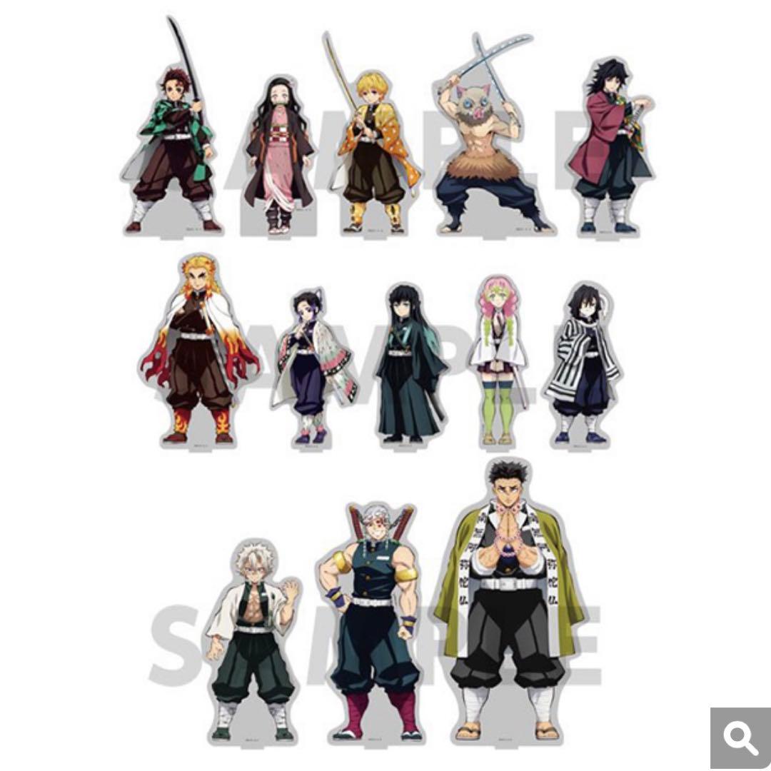 鬼滅の刃 全集中展 キャラクターアクリルスタンド 全13種セット