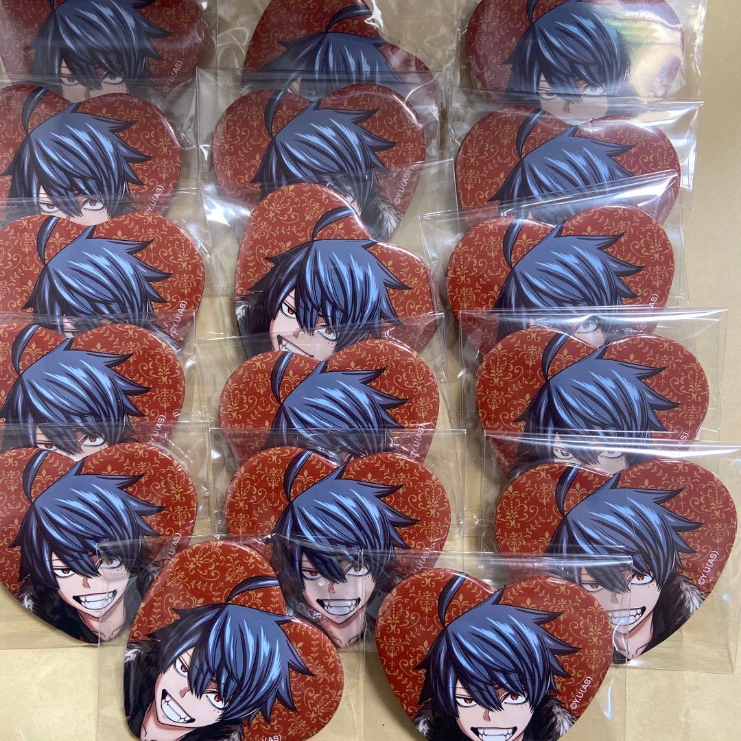 【一ノ瀬四季】桃源暗鬼 キャラウムカフェ メディコス ハート 缶バッジ